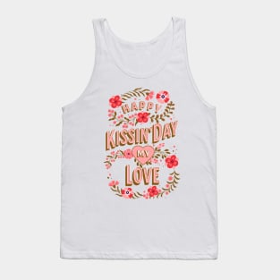 Happy Kissing Day My Love - Valentine's Day Tank Top